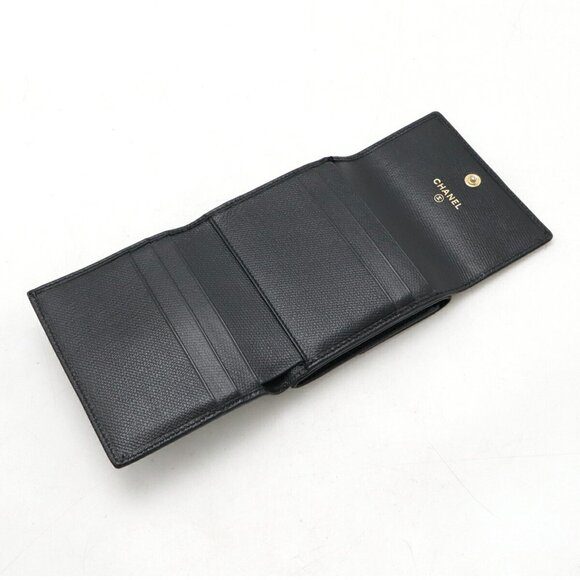 CHANEL Black Leather Wallet - Picture 7 of 10